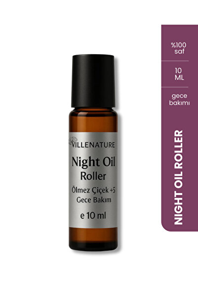 VILLENATURE Night Oil Gece Bakım Serumu 10 ML (Ölmez Çiçek Uçucu Yağı)