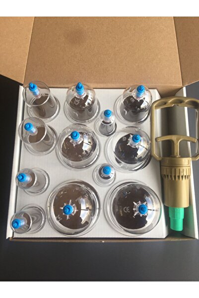 Genel Markalar 13 Parça Vakumlu Kupa Seti- Çatlak Giderici Masaj Aleti