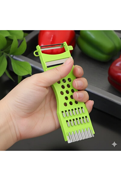 Euro Pink ✨ Çok Amaçlı 4’ü 1 Arada Sebze & Meyve Doğrama ve Rende Aparatı ✨