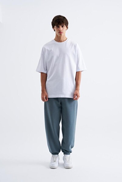 Machinist Ανδρικό παντελόνι Relaxed Jogger Basic Morning Blue