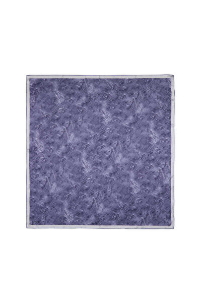 Bursa İpek Ametist Fırça İpek Eşarp