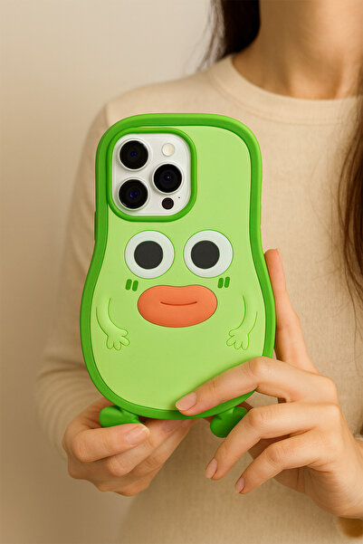 OSG iPhone 14 Pro Max Compatible 3D Cute Avocado Phone Case