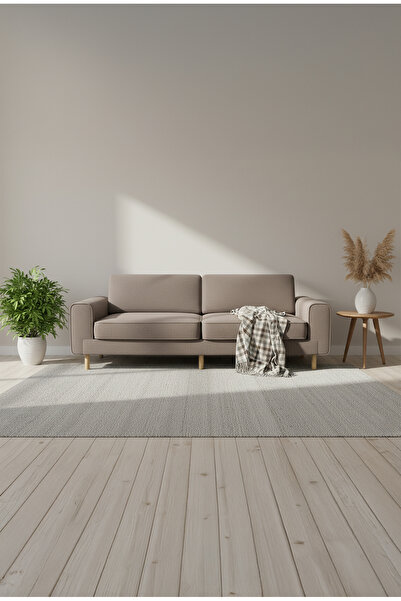 Rolivs Mokka Üçlü Koltuk-Kadife