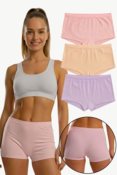 Sensu Women's Triple Corded Fabric Modal Shorts Model-1