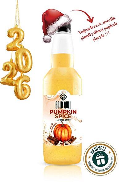 gold gull Pumpkin Spices (BAHARATLI BAL KABAĞI) Aromalı Şurup 700 Ml.