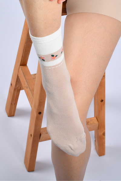 Bolero Women's Premium Stitch-Free Bamboo Hoop Socks Mink