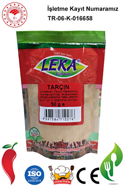leka baharat Tarçın Öğütülmüş 50 g