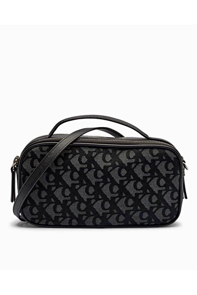 Calvin Klein Ck Lv04k3185g Ckj Monogram Crossbody Camera Kadın Çanta