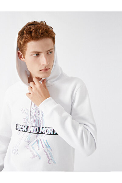 Koton Hanorac alb pentru bărbați 1KAM71140CK