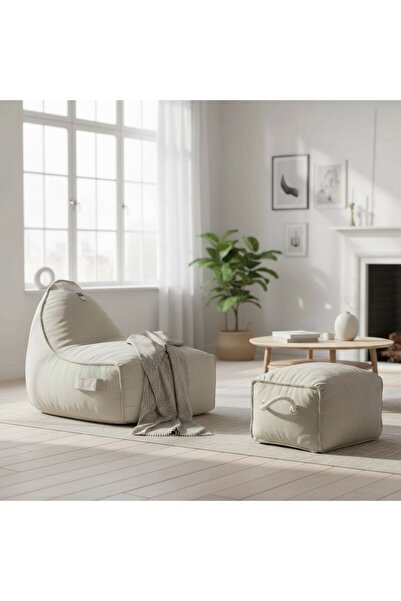 Casco كرسي بوف مريح للاسترخاء مع مسند