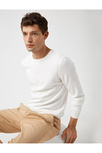 Koton Tricotaj cu mânecă lungă Pulover Bumbac guler rotund