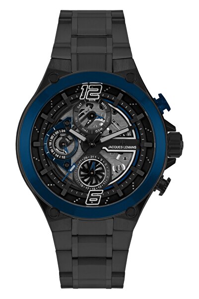 Jacques Lemans Mens Watch 1-2150g, Quartz, 43mm, 10atm