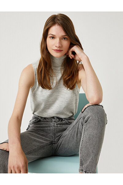 Koton Αμάνικο πλεκτό εσώρουχο με ζιβάγκο