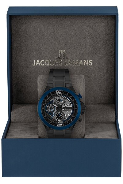 Jacques Lemans Mens Watch 1-2150g, Quartz, 43mm, 10atm