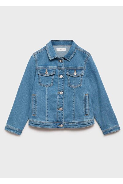 MANGO Kids Klasik denim ceket