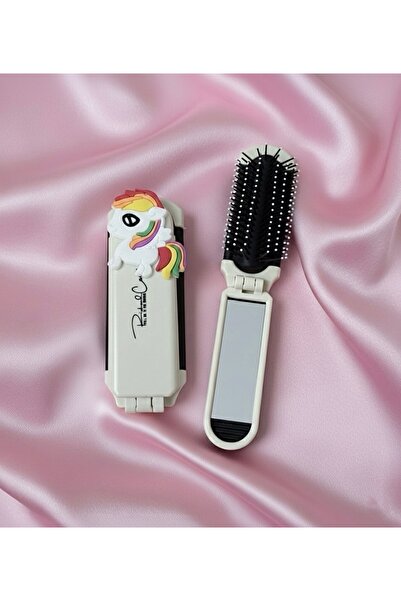 EFSU BİJUTERİ Sevimli Unicorn Aynalı Tarak