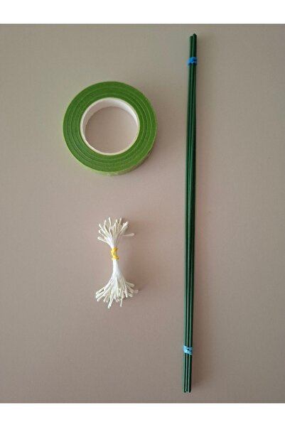 İ&G Çiçek ve Hobi evi Çiçek Yapım Seti 3’lü Fırsat (50 ADET TOMURCUK ,5 ADET ...