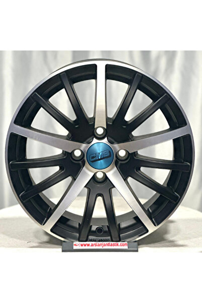 cms 4*100*15 6.5 ET35 CH67.1 BLACK MAT DIAMOND JANT