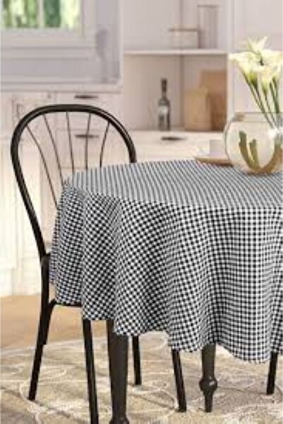 Leony Square Patterned Gingham 170X170 cm Multi-Purpose Tablecloth, Table Cloth, Picnic Cloth