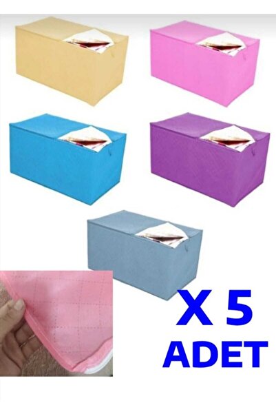 AYHOME Büyük Boy Yorgan Yatak Döşek Hucu Çeyizlik Çok Amaçlı Baza Altı Düzenl...