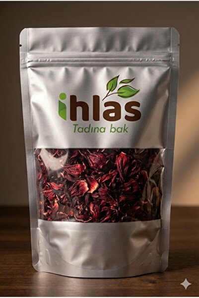 İhlas Hibiskus Çayı (Karkade) 100 G | Doğal Kan Basıncı Desteği | Katkısız Or...