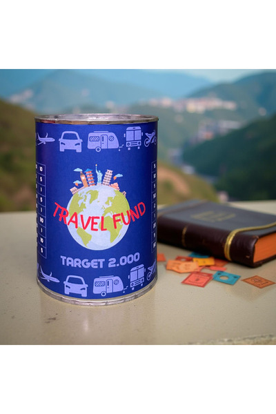giftpuffy Seyahat hedefli kumbara / hedef 2.000