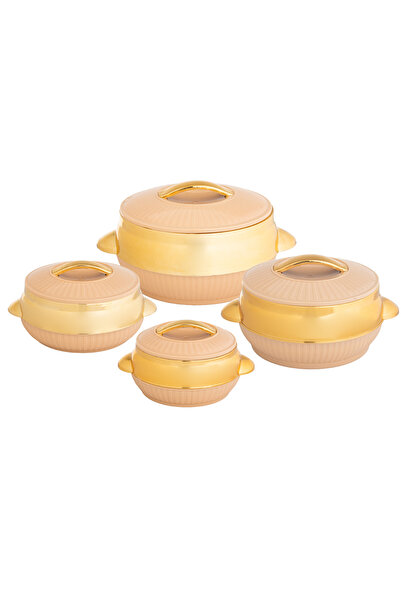 HIC Food Container Set Inner Steel 4 Pieces