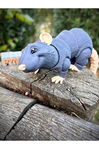 pynarix Sıçan Oyuncak Figür - Şehrin Sessiz Kahramanı: Remi 🐀🏙️ 3d Hareketl...