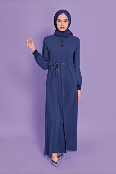 Alvina BAĞCIKLI FERMUARLI PARDESÜ 10353