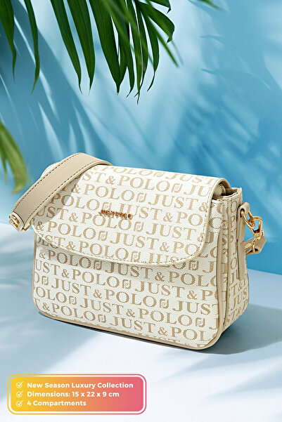 POLOGRAND London Eredeti Just Polo Collection 4 rekeszes luxus puha bőr állítható keresztpántos válltáska