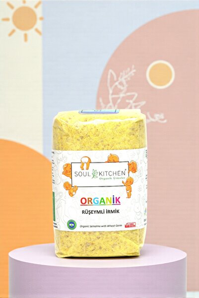 Soul Kitchen Organik Ürünler Organik Sertifikalı Rüşeymli İrmik Katkısız Saf ...