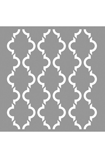 Artikel Hazel Desen Stencil Boyama şablonu 30x30 cm, Duvar Stencil, Fayans St...