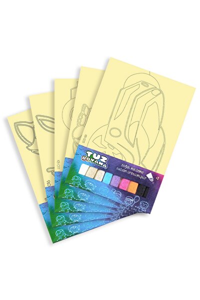 Artikel Tuz Boyama Oyunu 5 Li Seti -1 , Eğitici Aktivite , Kum Boyama Oyunu T...