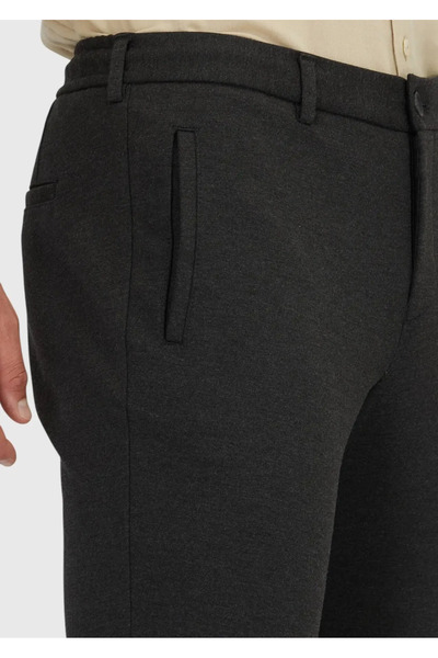 Ramsey Антрацитові прямі джинси Jogging Fit Casual