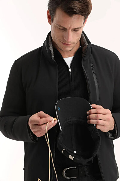 Ramsey Siyah %100 Pamuk Sapka