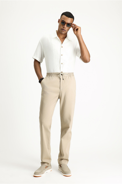 Kiğılı Slim Fit Slim Fit Elastic Waist Drawstring L Stretch Fabric Jogger Pants