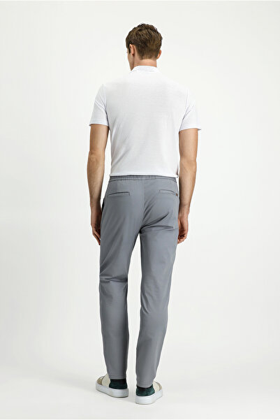 Kiğılı 7 Drop Slim Fit Slim Fit Stretch Fabric Drawstring Jogger Pants with Elastic Waist