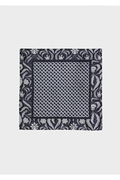 Ramsey Navy Blue Handkerchief
