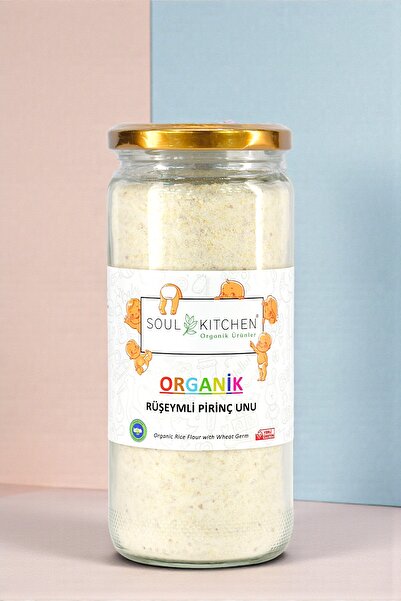 Soul Kitchen Organik Ürünler Organik Rüşeymli Pirinç Unu 300gr