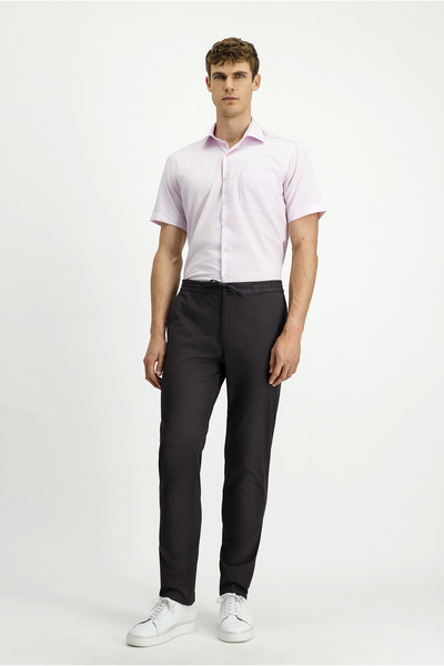 Kiğılı 7 Drop εφαρμοστό Παντελόνι Jogger με λάστιχο στη μέση και κορδόνι περίσφιξης ελαστικό ύφασμα