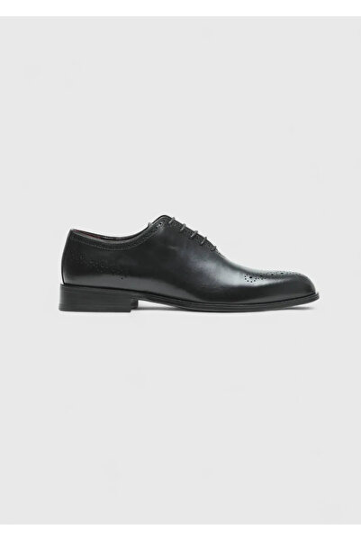 Ramsey Black Leather Classic Shoes