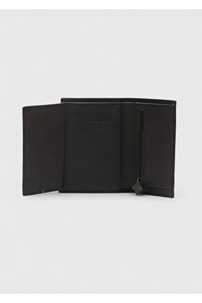 Ramsey Πορτοφόλι σε σκούρο καφέ χρώμα