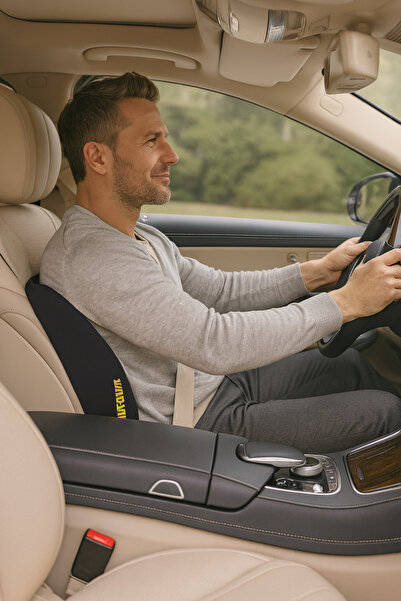 Automix Süper All Fit Visko Bel Destek Yastığı | Araba, Ofis, Ev Kullanımı %1...