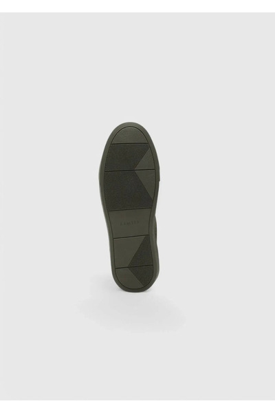 Ramsey Αθλητικά παπούτσια από χακί σουέντ