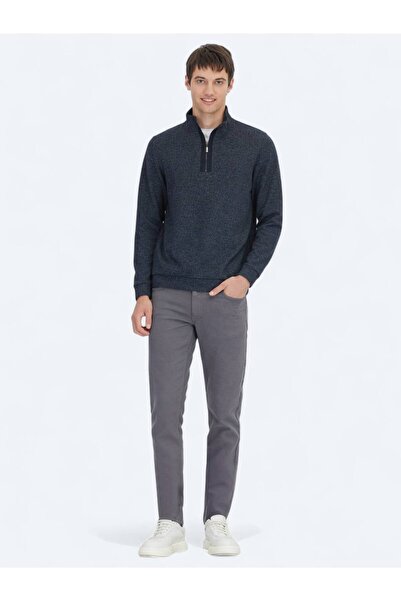 Kip Μπλουζάκι με ριγέ γιακά σε μπλε ναυτικό χρώμα