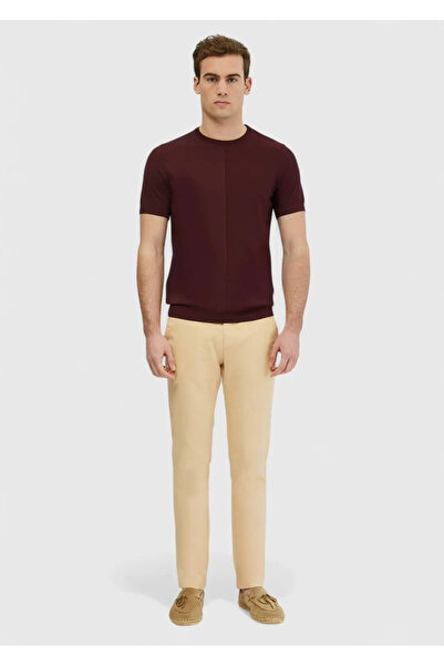 Ramsey Πλεκτό ζακάρ με λαιμόκοψη