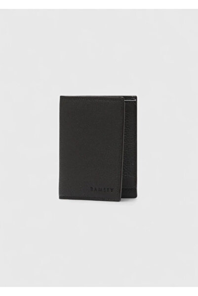 Ramsey Πορτοφόλι σε σκούρο καφέ χρώμα