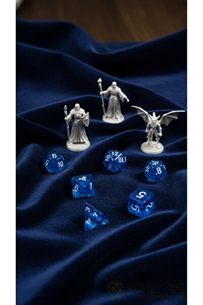 Decour Home FRP DND Zar Seti Şeffaf Mavi