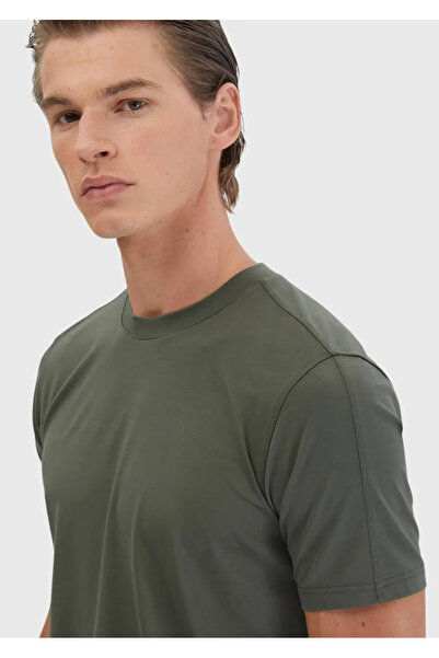 Ramsey Μπλουζάκι με λαιμόκοψη Khaki Crew