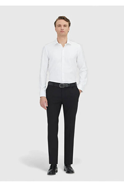 Ramsey White Regular Fit Woven Classic 100% Cotton Shirt